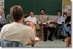 classroom, students